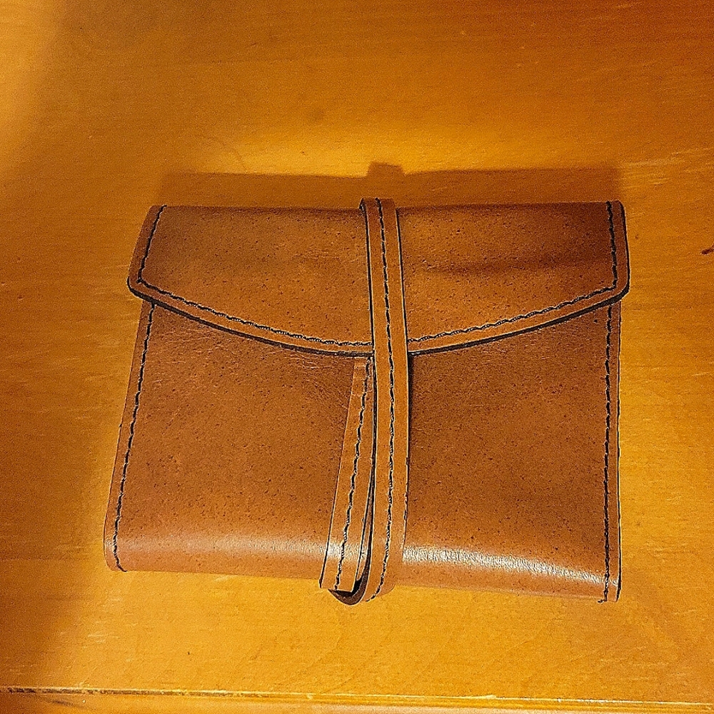 Genuine Leather cord roll NEW